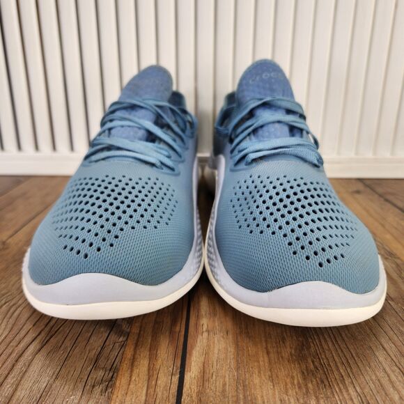 Crocs LiteRide 360 Pacer Mens Size 12 Blue Rubber Water Sneakers Shoes 206715 main image 4